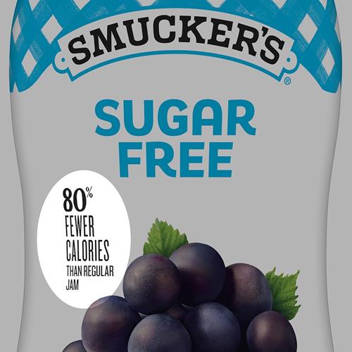 Smucker’S Squeeze Sugar Free Concord Grape Jam, 16.5 Oz. Bottle