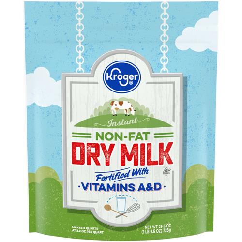 Kroger Instant Non-Fat Dry Milk 25.6 oz