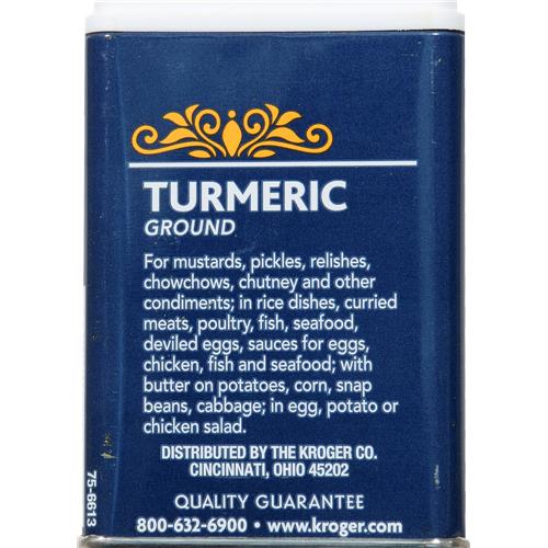 Kroger Ground Turmeric 1.5 oz