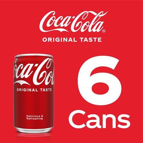 Coca-Cola, 7.5 Fl Oz, 6 Pack