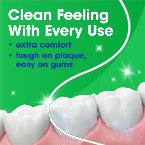 Kroger Extra Comfort Dental Floss Mint 43.7 yd / 2 pack