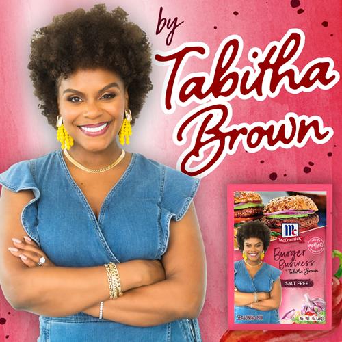 Mccormick Burger Business Seasoning Mix By Tabitha Brown, 1 Oz