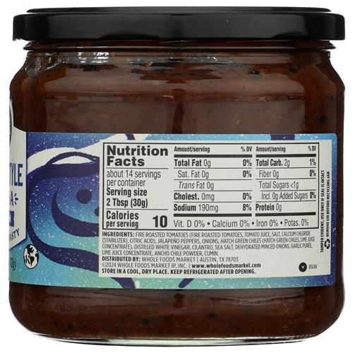 Whole Foods Market Homestyle Salsa, 15.25 Oz