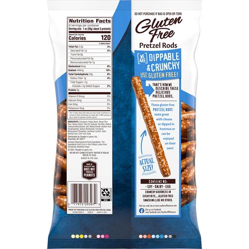 Snyders Of Hanover, Gluten Free Pretzels, 8 Oz