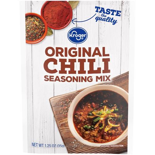 Kroger Original Chili Seasoning Mix 1.25 oz
