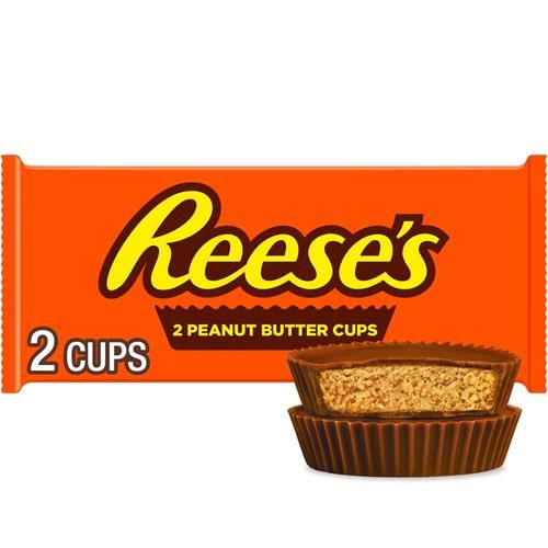 Reeses Milk Chocolate Peanut Butter Cups, Candy Pack, 1.5 Oz