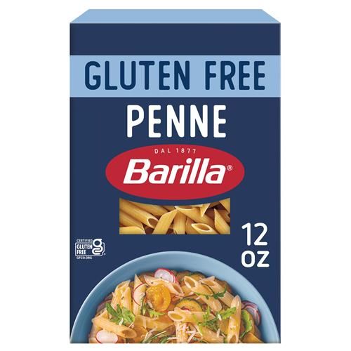 Barilla Gluten Free Penne Pasta, 12 Ounce - Non-Gmo Gluten Free Pasta Made With Blend Of Corn & Rice - Vegan Pasta
