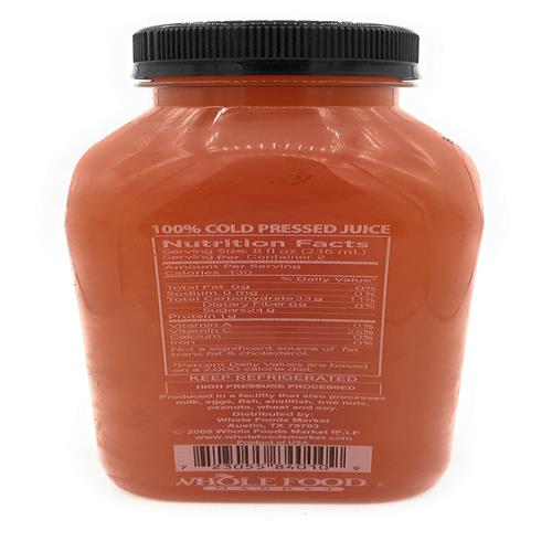 Whole Foods Market Rise & Shine Juice 16Fz, 16 Fz