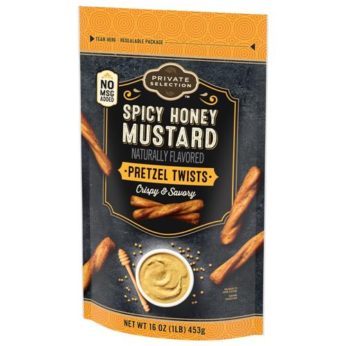 Private Selection Spicy Honey Mustard Pretzel Twists 16 oz