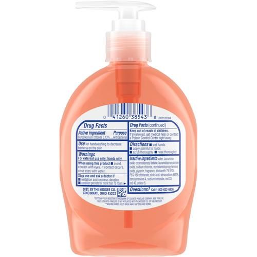 Kroger Ripe Melon Scent Antibacterial Liquid Hand Soap 7.5 fl oz