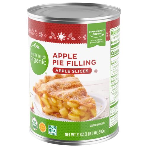 Simple Truth Organic Apple Pie Filling Slices 21 oz