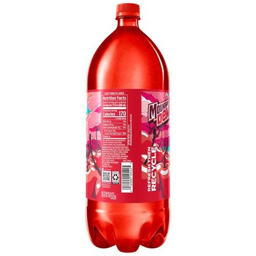 Mountain Dew Code Red, 2 Liter Bottle