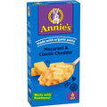 Annies Macaroni And Classic Cheddar With Organic Pasta, Made With Real Cheese, Dinner Side Or Snack, 6 Oz