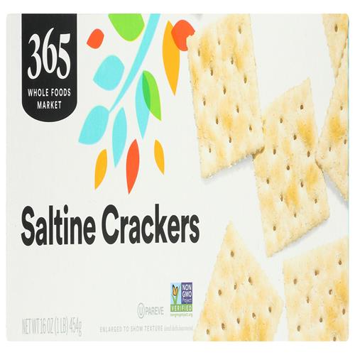 Whole Foods Market Salted Saltine Crackers, 16 Oz