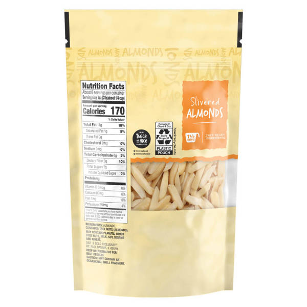 Southern Grove Slivered  Almonds, 6 oz