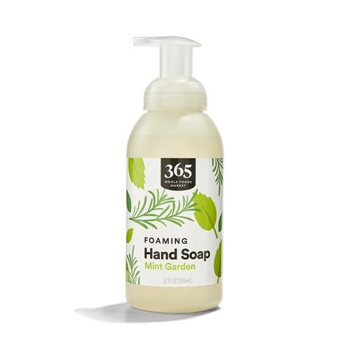 Whole Foods Market, Foaming Hand Soap, Mint Garden, 12 Fl Oz