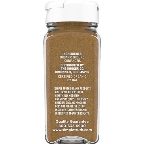 Simple Truth Organic Ground Coriander 1.48 oz