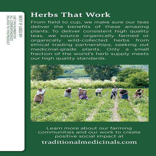 Traditional Medicinals Organic Chamomile With Lavender Herbal Tea, 16 Tea Bags (Pack Of 1)