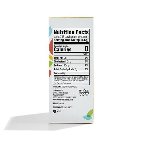 Whole Foods Market, Baking Soda, 16 Oz