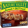 Nature Valley Granola Bars, Sweet And Salty Nut, Chocolate Pretzel Nut, 6 Bars, 7.4 Oz