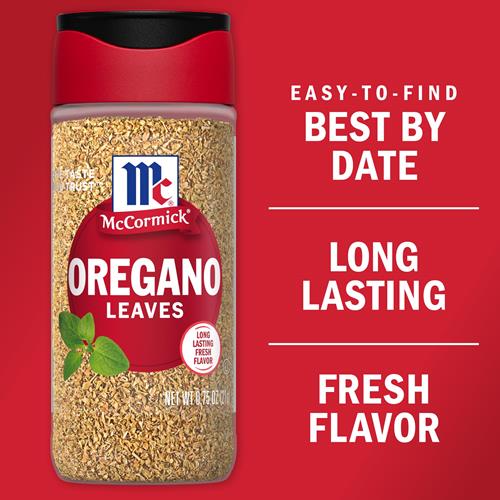 Mccormick Oregano Leaves, 0.75 Oz