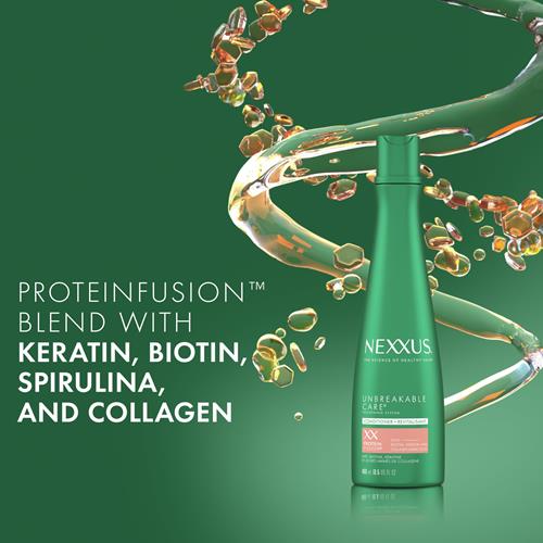 Nexxus Unbreakable Care Thickening Conditioner With Keratin, Collagen, Biotin For Fine And Thin Hair 13.5 Oz