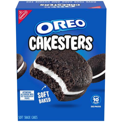 Oreo Cakesters Soft Snack Cakes, 5 - 2.02 Oz Snack Packs