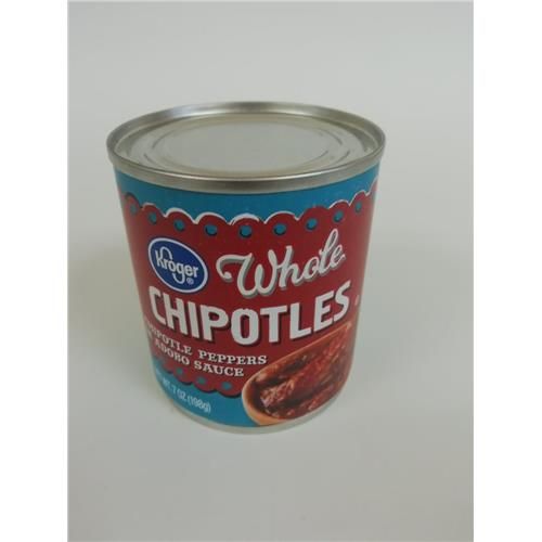 Kroger Gluten Free Whole Chipotle Peppers in Adobo Sauce 7 oz