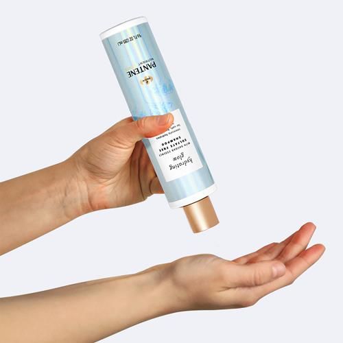 Pantene Hydrating Glow With Baobab Essence Shampoo, Sulfate & Silicone-Free, 9.6 Fl Oz, 2.598 Fl Oz