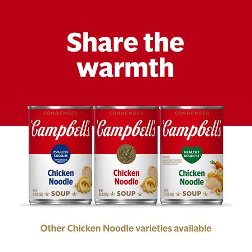 Campbells Condensed Chicken Noodle Soup, 10.75 Ounce Can (Pack Of 4)