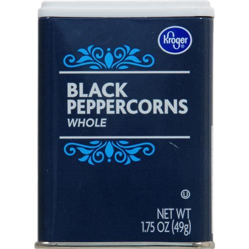 Kroger Whole Black Peppercorns 1.75 oz