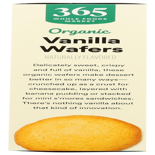Whole Foods Market Organic Vanilla Wafers, 9 Oz