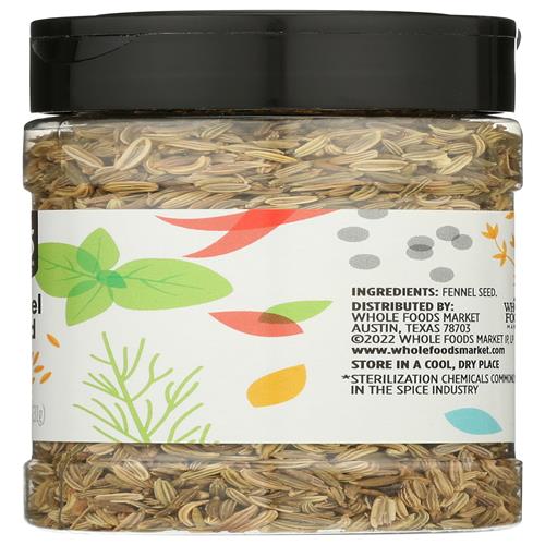Whole Foods Market, Fennel Seed, 1.09 Oz