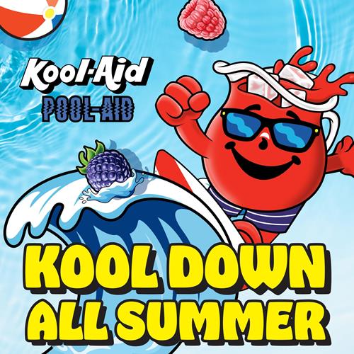Kool-Aid Pool-Aid Berry Splash Flavored Drink, 10 Ct Box, 6 Oz Pouches