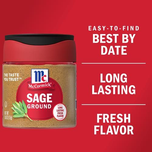 Mccormick Ground Sage, 0.6 Oz