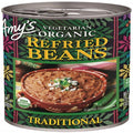 Amys Organic Refried Beans Canned, Traditional Refried Beans, Vegan Gluten Free And Vegetarian, 15.4 Oz