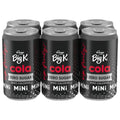 Kroger Big K Zero Sugar Mini Cola Cans 6 pk / 7.5 fl oz