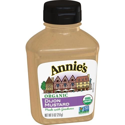 Annies Organic Dijon Mustard, Gluten Free, 9 Oz