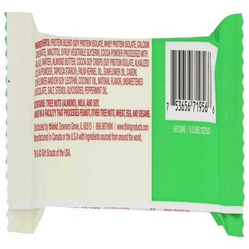 Think! Chocolate Mint Protein Bar, 2.1 Oz