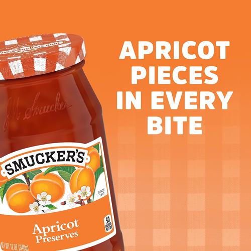 Smuckers Apricot Preserves, 18 Ounces