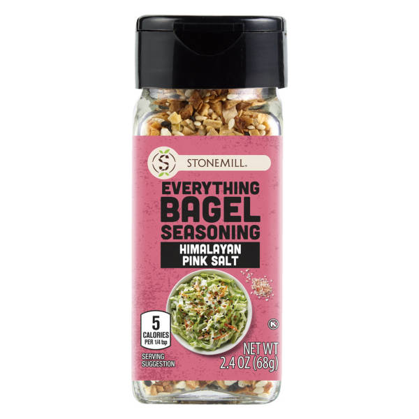 Stonemill Pink Salt Bagel Seasoning, 2.4 oz