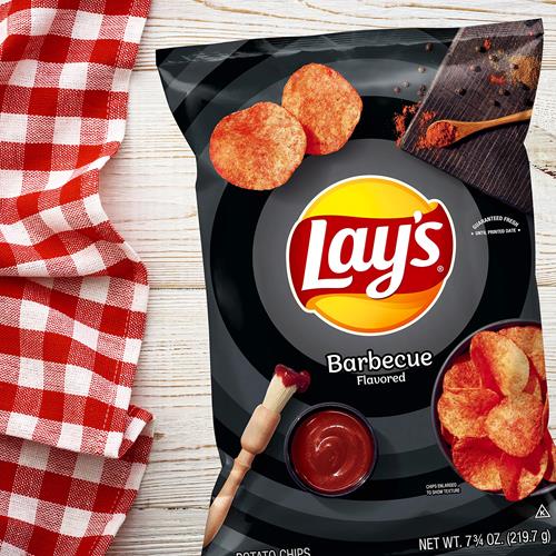 Lays Potato Chips, Barbecue Flavor, 7.75 Oz