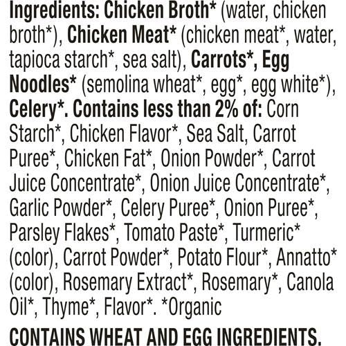 Annie’S Organic Chicken Noodle Canned Soup, Ready To Serve, 14 Oz
