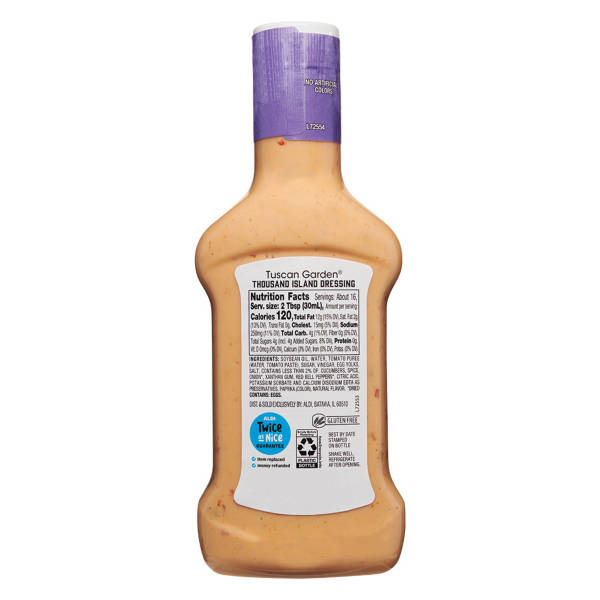Tuscan Garden Thousand  Island Dressing, 16 fl oz