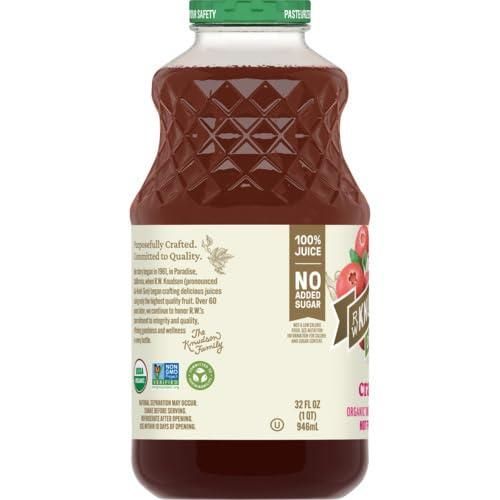 Rw Knudsen, Juice Just Cranberry Organic, 32 Fl Oz