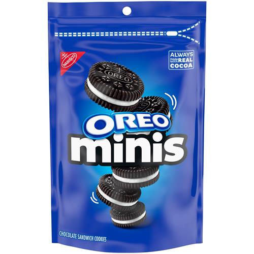 Oreo Minis Chocolate Sandwich Cookies, 8 Oz