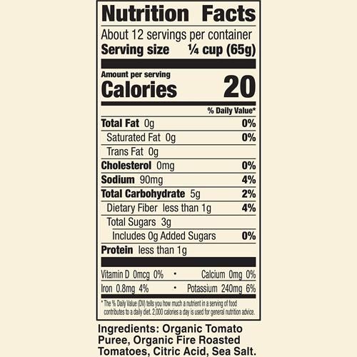 Muir Glen Crushed Fire Roasted Canned Tomatoes, 28 Oz.