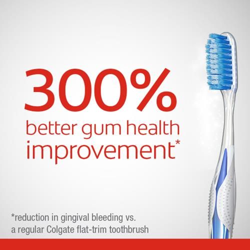 Colgate Total Clean In Between Manual Toothbrush Fhs - 2Ct