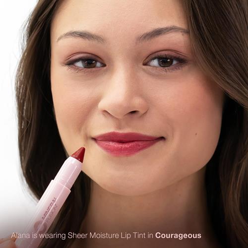 Mineral Fusion New Sheer Moisture Lip Tint, Buildable Lip Color, Hydrating Lip Balm With Jojoba Oil, Shea Butter & More, Hydrates & Nourishes, Fd&C Dye-Free & Hypoallergenic, Courageous, Cherry-R