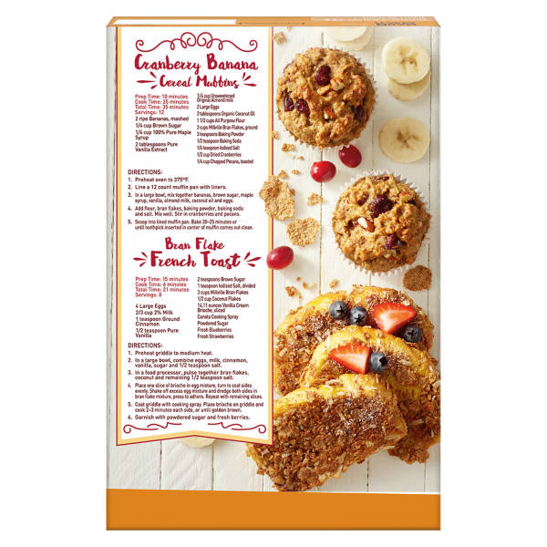 Millville Bran Flakes, 18 oz